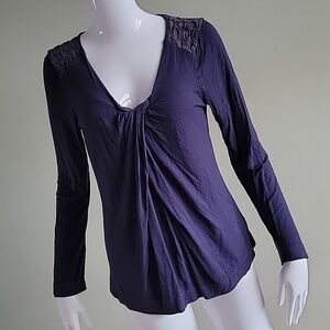 🌈 Language Long Sleeve Rayon and Silk Lightweight Top